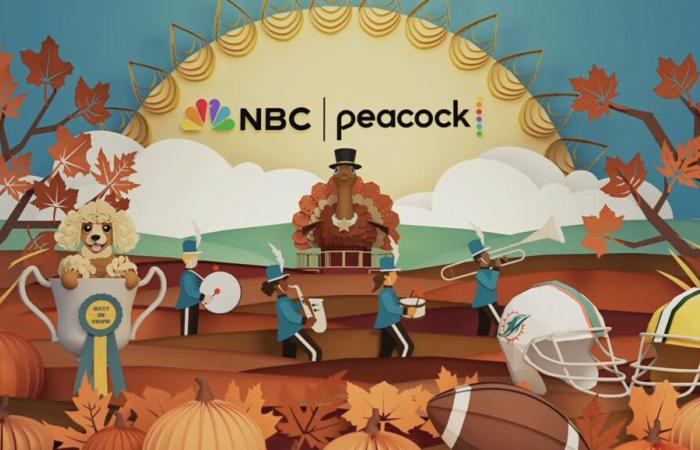 NBC nutzt den Papercraft-Look für Thanksgiving-Promos