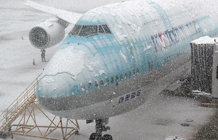 Südkorea. Mit 16 cm Schnee stellt Seoul seinen Rekord seit mehr als einem Jahrhundert auf