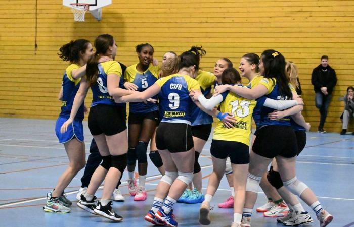 VOLLEYBALL: Nur die Männer von Le Creusot haben gewonnen… Die Frauen haben alles verloren…