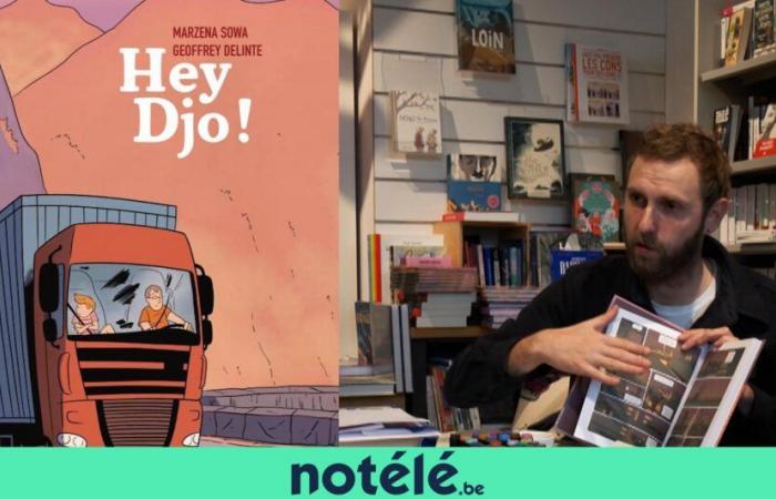 Der Comic „Hey Djo!“ von Tournaisien Geoffrey Delinte auf der Kinderbuchmesse in Montreuil ausgezeichnet