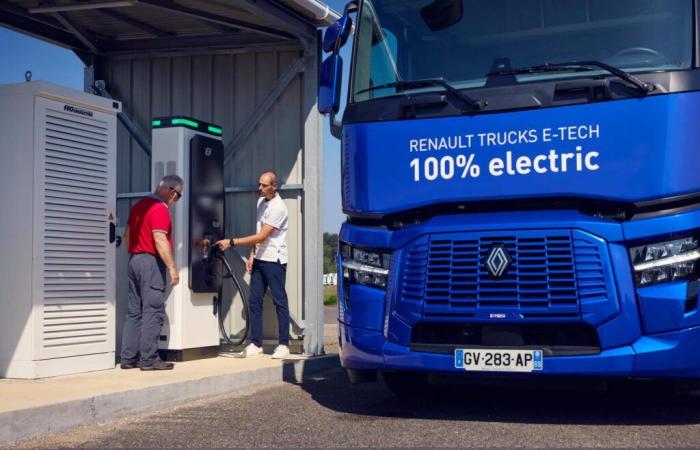 Renault kündigt einen in Frankreich hergestellten Elektro-Lkw mit 600 km Reichweite an