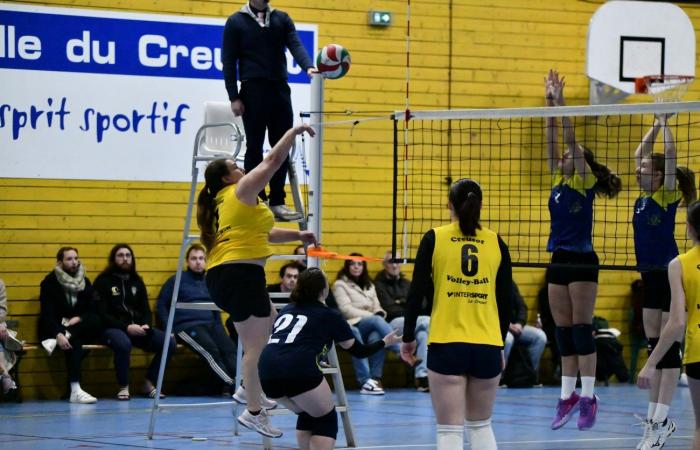 VOLLEYBALL: Nur die Männer von Le Creusot haben gewonnen… Die Frauen haben alles verloren…