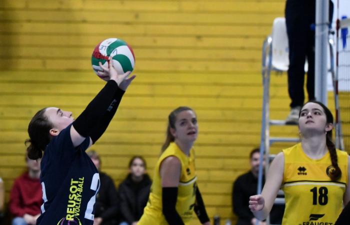 VOLLEYBALL: Nur die Männer von Le Creusot haben gewonnen… Die Frauen haben alles verloren…