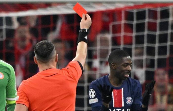 PSG: Die schreckliche Zahl auf Dembélés Rot