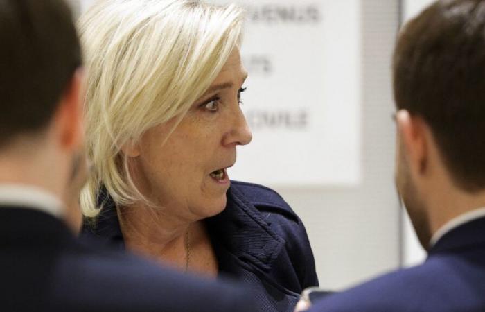 als Marine Le Pen die Sperrung oder den Rückzug verurteilter gewählter Amtsträger forderte