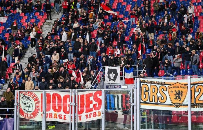 LOSC: Ein Anhänger in ernstem Zustand nach dem Anschlag in Bologna