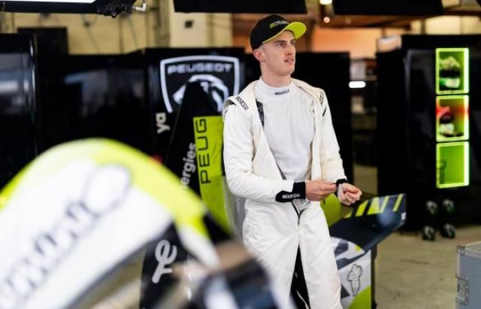 Théo Pourchaire nimmt als Test- und Entwicklungsfahrer am Peugeot WEC-Programm teil