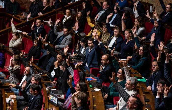 „Ihre Behinderung ist bedauerlich“, wirft der Umweltschützer-Abgeordnete Benjamin Lucas den makronistischen gewählten Vertretern in der Versammlung vor