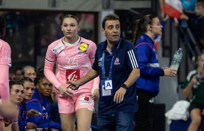 Sébastien Gardillou, der Mann im Schatten, ist jetzt im Licht für seinen ersten Wettkampf an der Spitze von Les Bleues