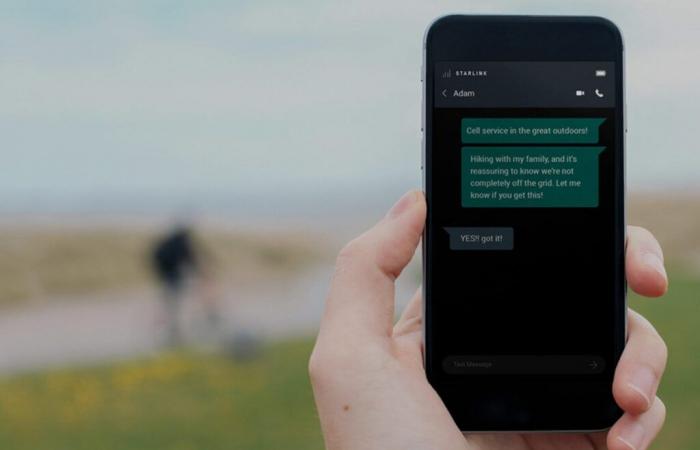 Starlink kann seinen Satellitentelefondienst starten