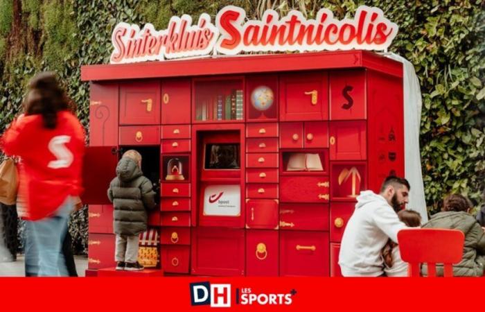 Eine Live-Antwort aus Saint-Nicolas und eine Tüte voller Überraschungen: BPost installiert seine Saintnicolis im Grands Prés de Mons