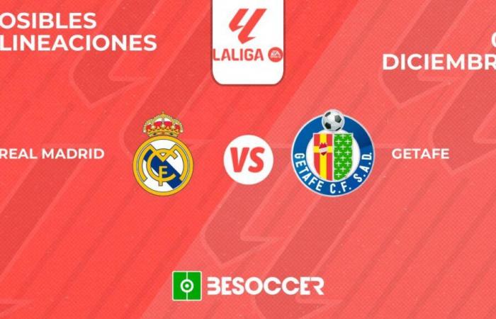 Mögliche Aufstellungen für Real Madrid gegen Getafe