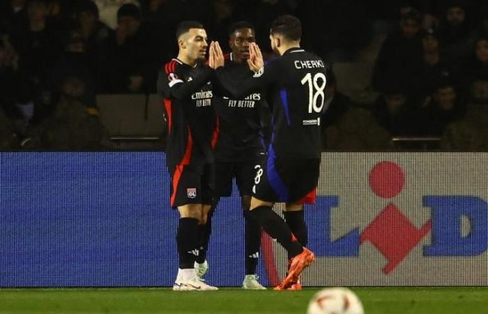 OL gewann in der Europa League in Karabach souverän, mit einem Doppelpack von Georges Mikautadze