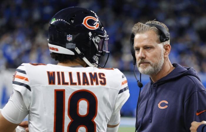 Lions 23, Bears 20: Matt Eberflus und Caleb Williams gingen in entgegengesetzte Richtungen