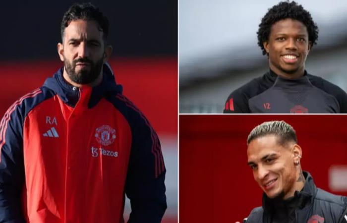 Tyrell Malacia und Antony beginnen als Fans, die sich alle über Ruben Amorims „seltsame“ Teamauswahl einig sind – Man Utd