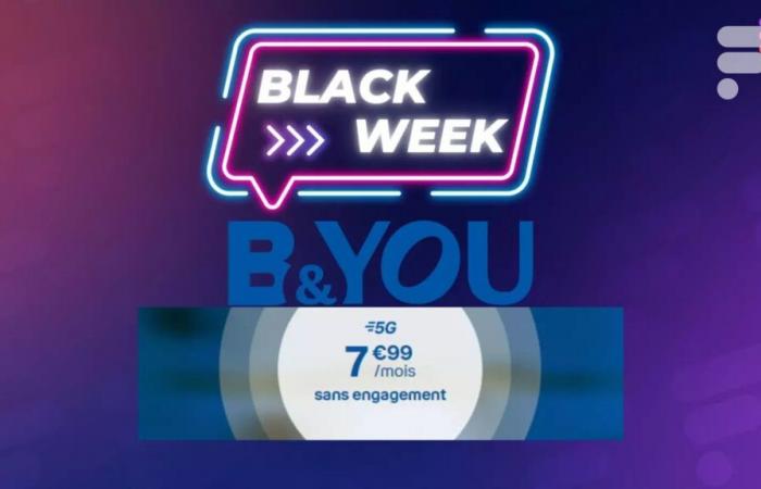 Bouygues Telecom bietet zum Black Friday ein tolles 130-GB-5G-Paket für nur 7,99 €/Monat an