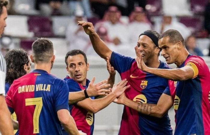 Barça gewinnt den Klassiker der Legenden mit einem magischen Ronaldinho