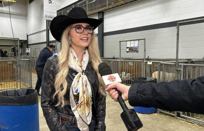 Die Krankenpflegestudentin Abbey Harty wurde von Agribition zur Miss Rodeo 2025 gekürt