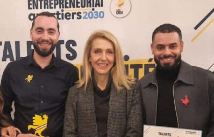 Wassim Benouis und Yoann Ravel, Radio France-Gewinner des Wettbewerbs Talents des Cités 2024