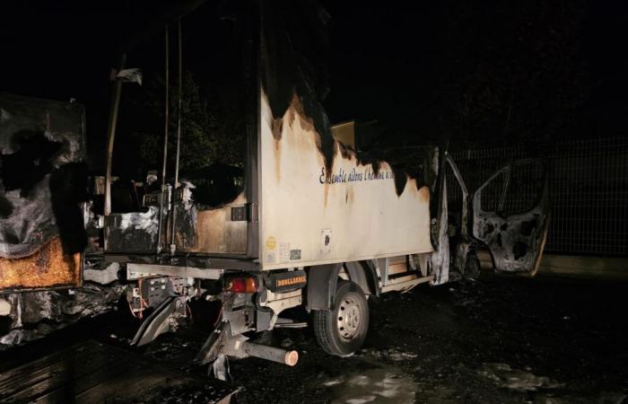 Nîmes: Sechs Lastwagen der Lebensmittelbank wurden bei einem Brand zerstört