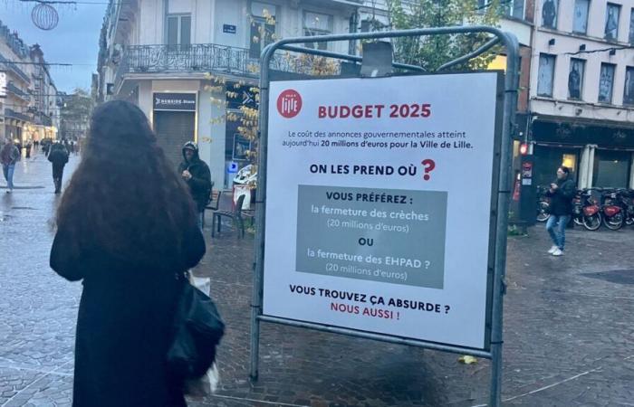 „Woher bekommen wir diese 20 Millionen Euro? »: Angesichts eines knappen Budgets für 2025 startet Lille eine Schockkampagne