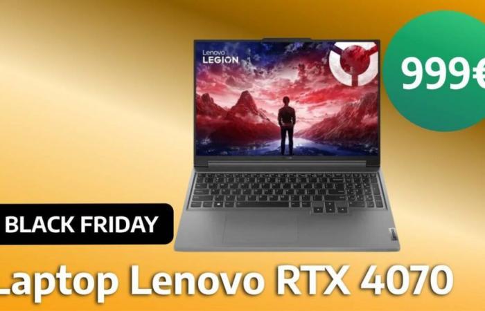 Black Friday: Ausgestattet mit einer RTX 4070 gibt es diesen Gaming-Laptop zu einem Wahnsinnspreis!