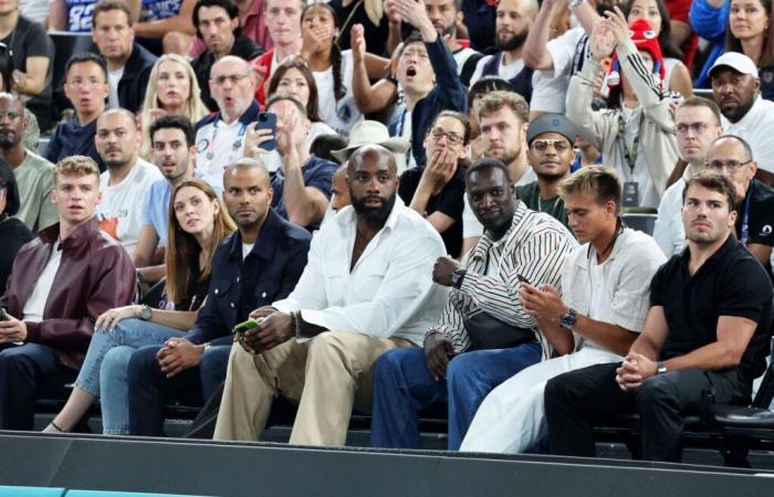 Eine Promi-Gala zwischen den beiden Begegnungen der NBA Paris Games 2025 • Basket USA