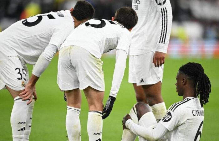 Real Madrid. Eduardo Camavinga verletzte sich am linken Oberschenkel und fehlte mehrere Wochen