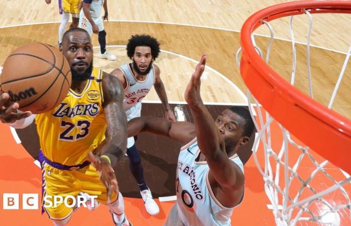 Das Triple-Double von LeBron James hilft den LA Lakers, die San Antonio Spurs zu schlagen