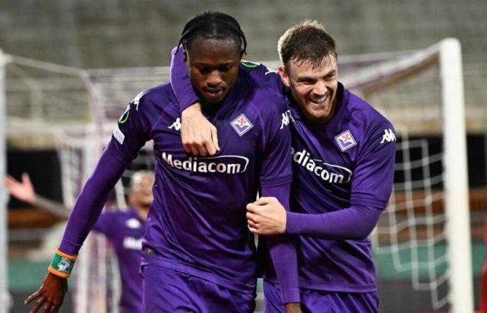 Fiorentina-Pafos 3-2: Kouame, Eigentor und Quarta für den Sieg in der Conference