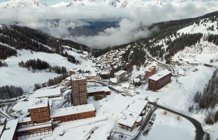 in La Plagne, der Umweltherausforderung der Olympischen Spiele 2030