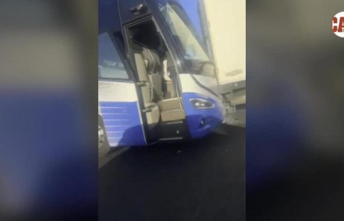 Real Madrid: Der Bus von Real Madrid erleidet auf der Rückfahrt von Liverpool eine leichte Kollision