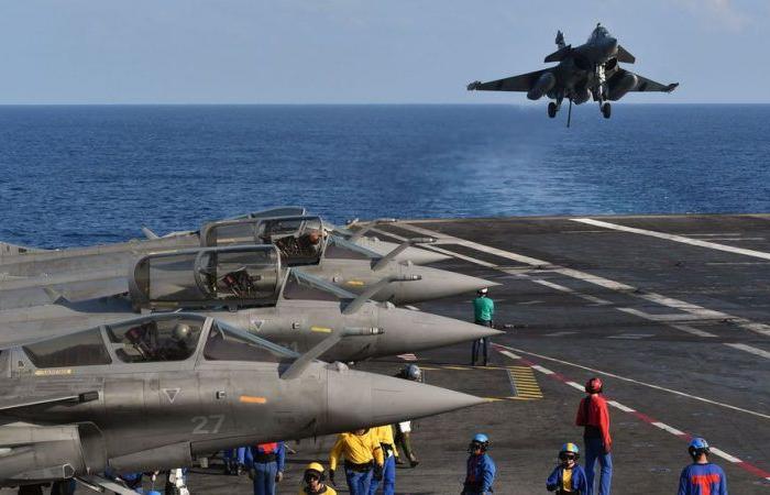 Rafale Marine F5 und Marinekampfdrohnen wird die französische Marine im Jahr 2035 in die 6. Generation eintreten