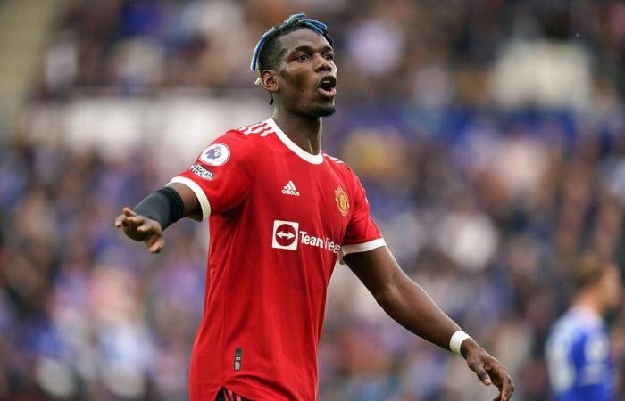 Pogba bei Manchester United, er lacht nicht