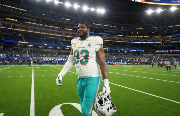 Calais Campbell startet einen fulminanten Angriff auf die Verteidigung der Dolphins und deckt kritische verpasste Tackles nach einer vernichtenden Niederlage gegen die Packers auf.