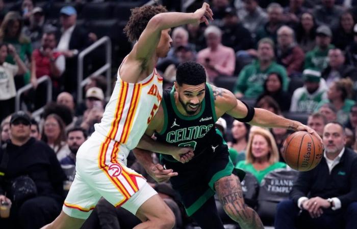 Die NBA-Cup-Chancen der Celtics werden nach dem Sieg der Hawks über die Cavaliers stark beeinträchtigt