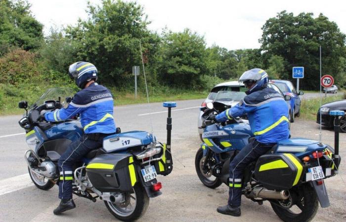 Isère. Auf einer Landstraße überrascht die Polizei vom Zustand des Vaters und des Sohnes