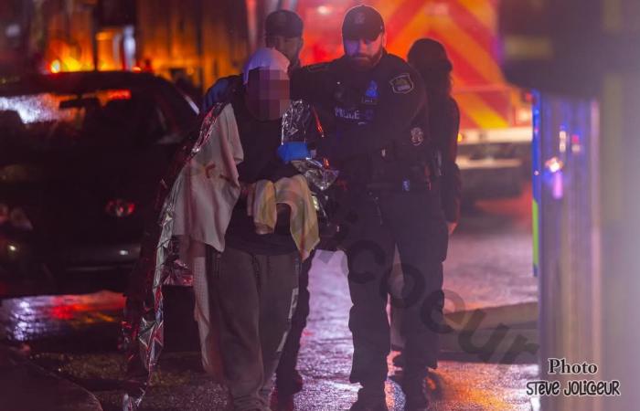 Quebec – Bei einem Brand in der 25. Straße in Limoilou wird ein Mensch schwer verletzt