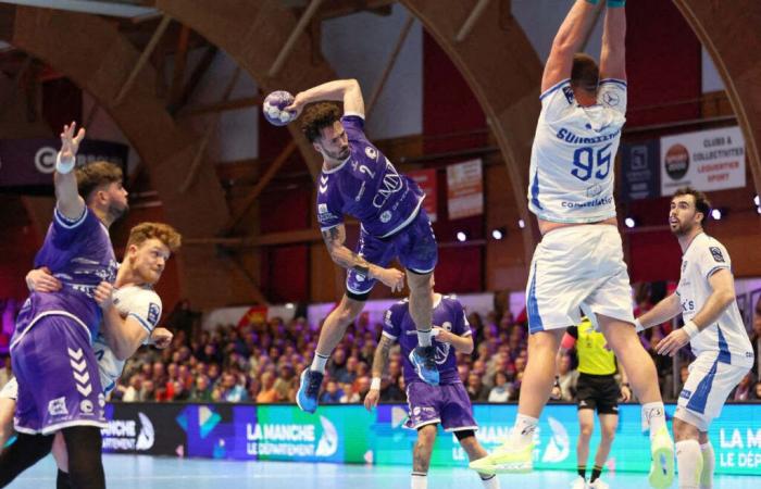 Direkt. Handball. Verfolgen Sie den Live-Kommentar des Treffens zwischen Cherbourg und Valence