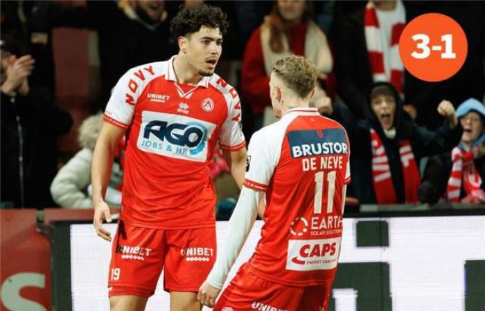 Freyr Alexandersson atmet erleichtert auf: KV Kortrijk verbucht einen großen Sieg gegen den nicht wiederzuerkennenden KV Mechelen