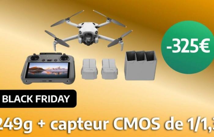 Der Dji Mini 4 Pro erreicht einen Preis, den man am Black Friday selten findet, und ist eine der besten Drohnen!