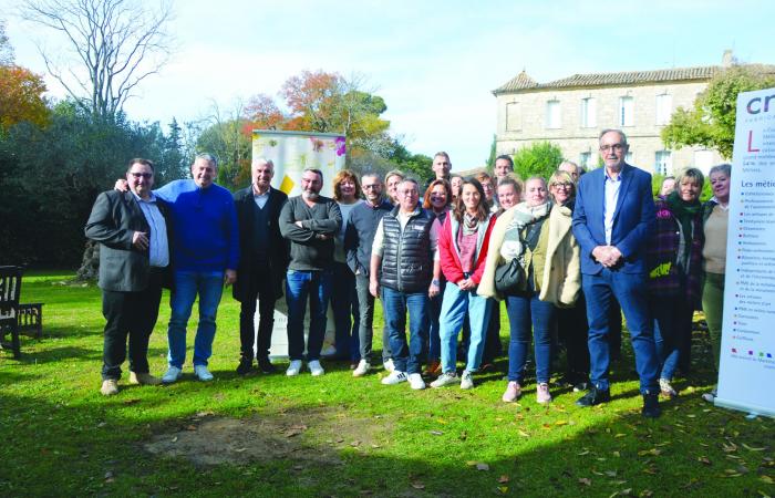 Die Floristen des Gard trafen sich im Château d’Arpaillargues