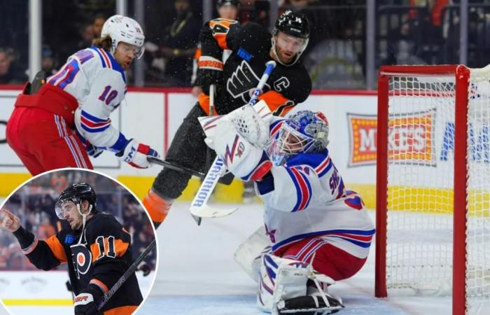 Die Reeling Rangers können den frühen Rückstand gegen die Flyers nicht überwinden