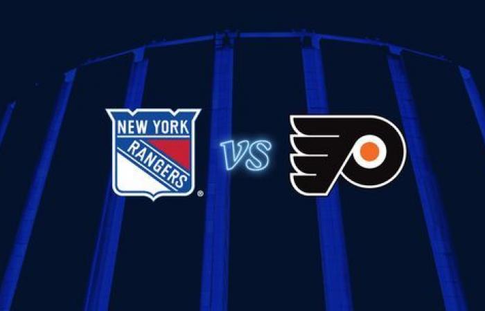 Die offiziellen Aufstellungen der New York Rangers wurden kurz vor dem Spiel gegen die Flyers bestätigt