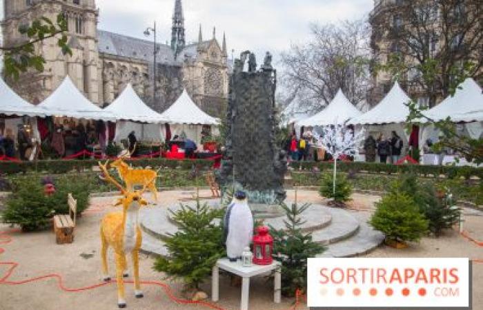 Der bezaubernde Weihnachtsmarkt Notre-Dame de Paris zu Ehren französischer Künstler und Kunsthandwerker