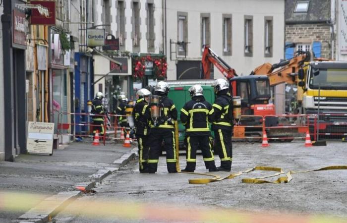 Carhaix-Plouguer. Eine Straße wurde nach einem Gasleck evakuiert