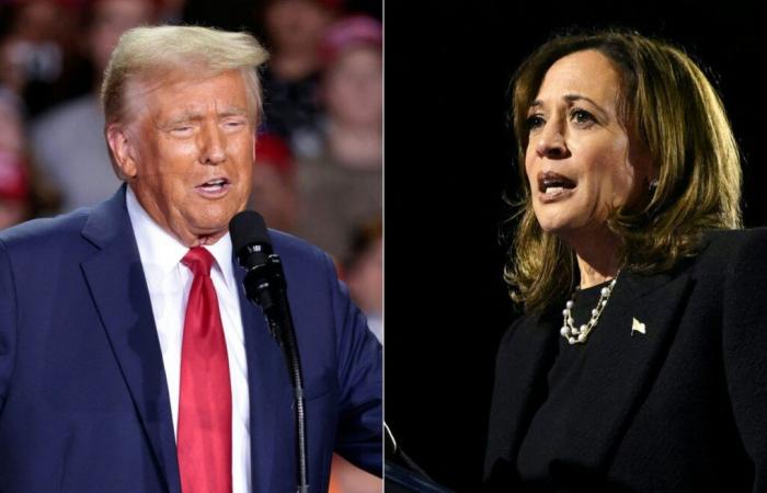 US-Präsidentschaftswahl: Wie sehr hat sich der Abstand zwischen Donald Trump und Kamala Harris in den letzten Tagen verringert?