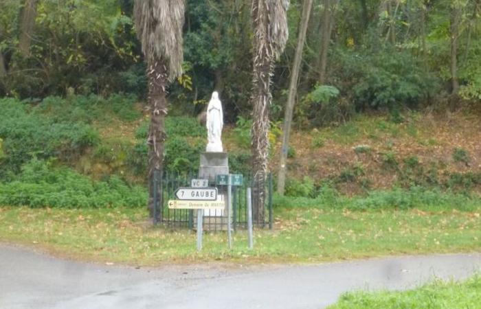 Das mysteriöse Verschwinden einer Statue der Jungfrau, die in einem Dorf in den Landes verschwand