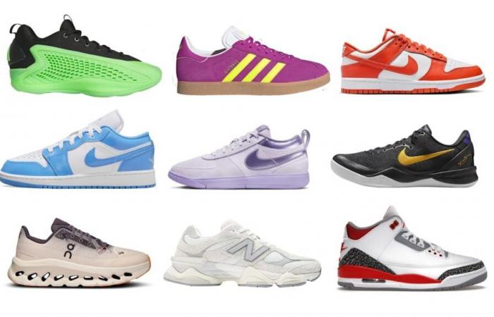 Die Top 10 Sneakers der Weihnachtszeit 2024