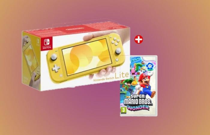 Nintendo Switch Lite zum Schnäppchenpreis mit Super Mario Bros. Wonder zum Black Friday